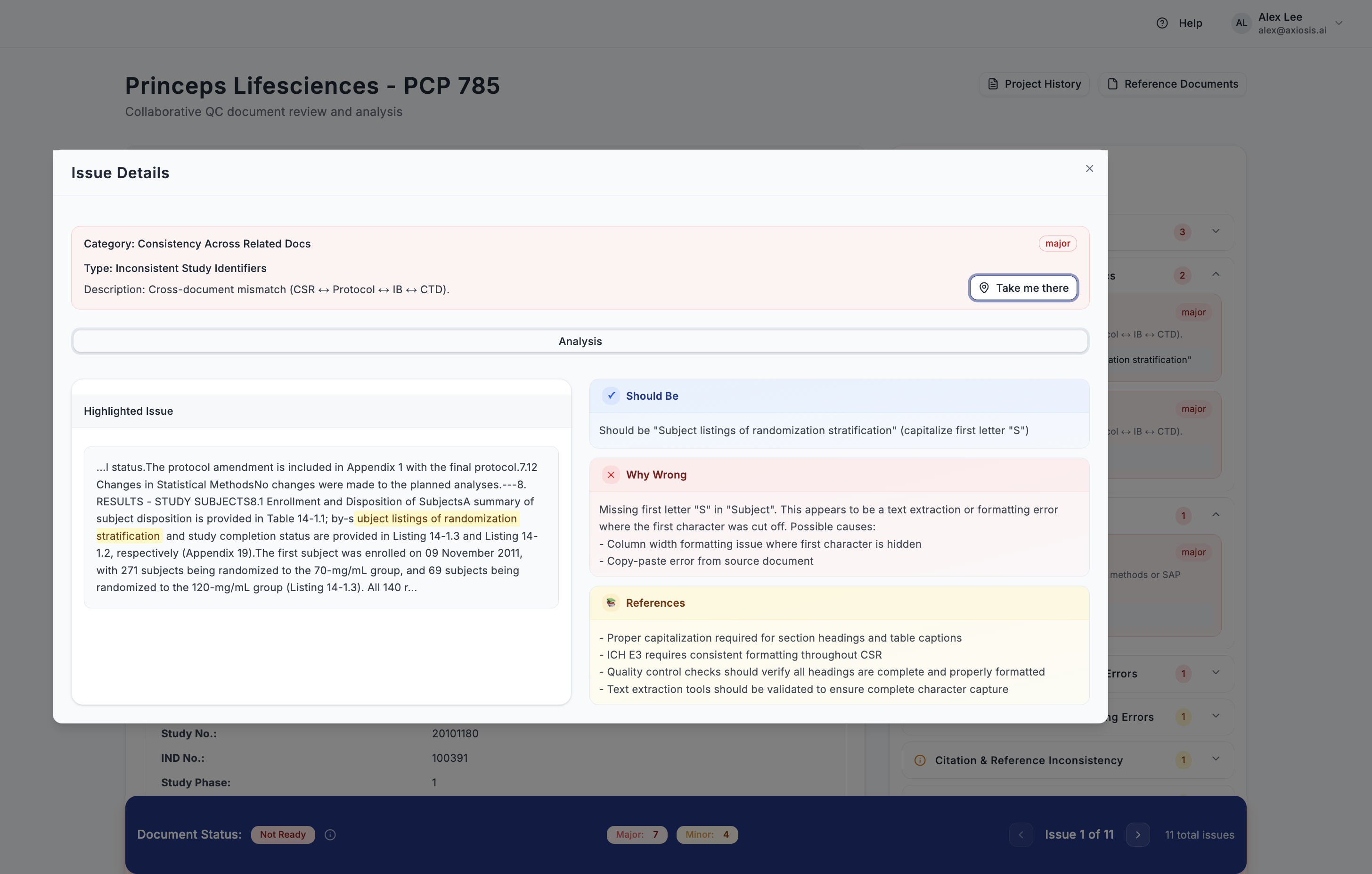 DocuSure - AI-Powered Medical Writing QC